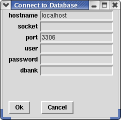 XOSQL uniform conneciton dialog