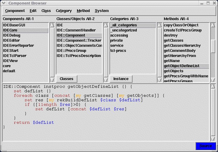 Component Browser